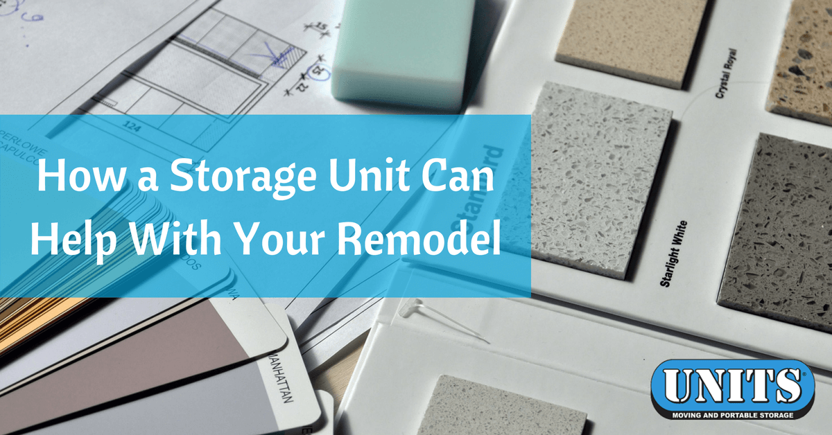 How a Storage Unit Can Help With Your Remodel